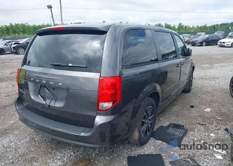 2014 Dodge Grand Caravan Sxt 30Th Anniversary из США, поврежденный, VIN 2C4RDGCG3ER308404